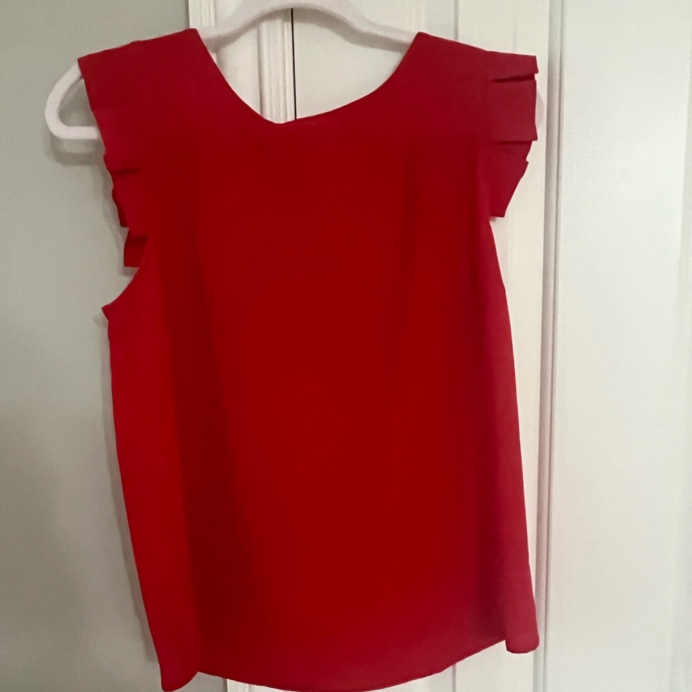 Monteau Los Angeles Red Top Size M